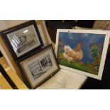 VARIOUS PRINTS & FRAMES