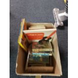 SMALL CARTON OF HARD BACK CHILDREN'S BOOKS ETC