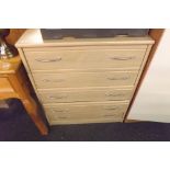 MODERN CHEST OF 4 LONG DRAWERS 30'' WIDE