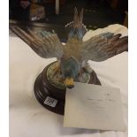 A GARGANEY TEAL BY CAPODIMONTE WITH CERTIFICATE