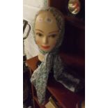 PLASTIC MANNEQUIN'S HEAD