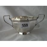 A matching sugar bowl also Sheffield 1925 - 130gms