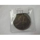 Double florin 1887 - good grade