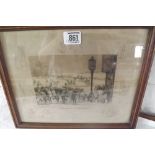 FRANK PATON - A signed etching in original frame