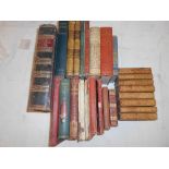 VARIOUS 25 various, incl. 8 vols. Bibliotheque Universelle Des Dames… 1785-90, Paris, 12mo cont. fl.