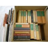 GUIDE BOOKS a box of Pevsner & other guide books