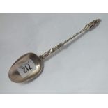 c19 Dutch spoon with apostle finial