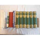 VARIOUS BOOKS 14 titles, incl. Novels of the Sisters Bronte Thornton Ed. 1924