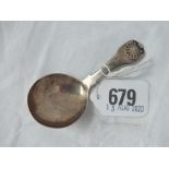 George III caddy spoon - London 1817