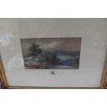 LATE VICTORIAN SCHOOL - Two figures fishin in a river - 5.5 x 10 - A pair