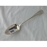 A George III Bateman table spoon - 1904 - 57gms