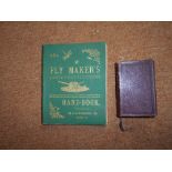 ‘AN ANGLER’ The Fly Maker’s Hand Book (1886), Liverpool, sm8vo orig. gt. Dec, cl 9 cold. Plts (