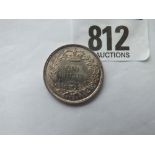 William IV shilling 1836 - almost mint - rarely so good