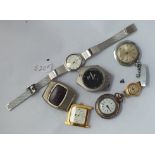 A bag of assorted watches