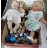 CARTON OF VARIOUS DOLLS