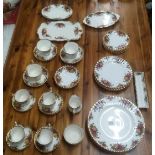 ROYAL ALBERT OLD COUNTRY ROSES DINNER & TEA WARE