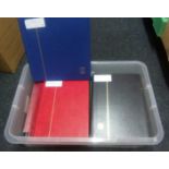 1 PLASTIC TRAY WITH FAERO ISLAND, TUVALU (QUEEN MOTHER STOCKBOOK), JAPAN STOCKBOOK, MINT & USED,