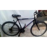 GENTS UNIVERSAL RAMPAGE OST BLACK MULTI GEAR MOUNTAIN BIKE