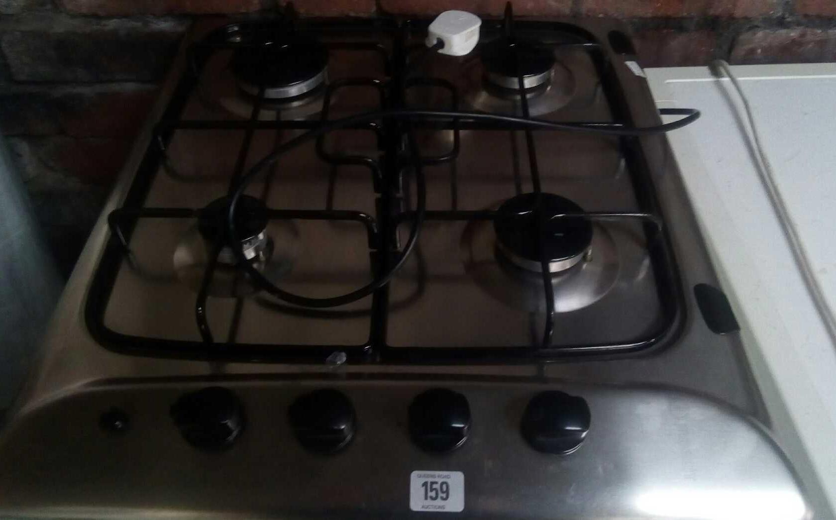 INDESIT STAINLESS STEEL GAS HOB