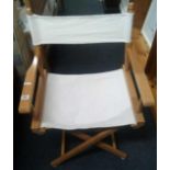 FOLDING DIRECTORS CHAIR