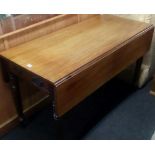 MAHOGANY PEMBROKE TABLE WITH DRAWER DRAWER