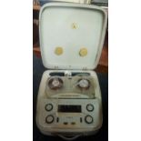 ELIZABETHAN REEL TO REEL TAPE MACHINE IN CARRY CASE