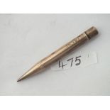 Silver propelling pencil MORDEN EVERPOINT - fully hallmarked SM&Co