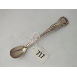 Kings pattern Irish mustard spoon by PM