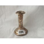 Circular candlestick - 3.5" high - B'ham 1919
