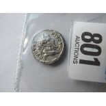 Roman Septimus Severus Denarius S6273 - superb ef