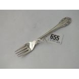 Geog Jensen fork - decorative handle