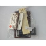 Bag of cartridges, nibs etc.