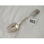 Victorian runcible spoon/fork. London 1850 by SHDC