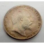 1910 sixpence - high grade