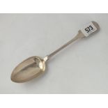 Exeter tablespoon 1856 by J Stone. 71gms