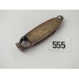 Hinged toothpick holder/cigar cutter (incomplete) - London 1910 by WFW - 33gms