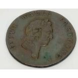 South Wales farthing token 1793 - good grade