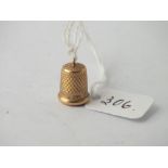 Charm in form of thimble - 1.1gms