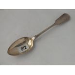 Exeter tablespoon 1881 by J W & Co. 73gms