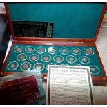 Ancient Silk Road Roman coin collection - coins of 20 civilisations - boxed