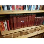 SHELF OF CHILDREN'S ENCYCLOPEDIA ETC