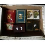 CARTON OF VARIOUS PLAYING CARDS