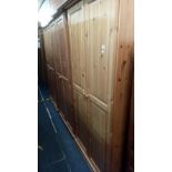 MODERN PINE DOUBLE WARDROBE