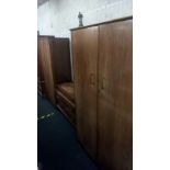 AUSTEN SUIT OF 2 DOUBLE FITTED WARDROBES & DRESSING TABLE (NO MIRROR)