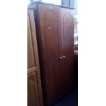 LARGER DOUBLE FITTED PINE WARDROBE