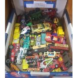 CARTON OF DINKY & OTHER TOYS