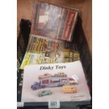 SMALL CARTON OF BOOKLETS ON DINKY TOYS, DIE CAST MODELS TOYS & OTHER ANTIQUE BOOKS