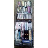 TWO CARTONS OF MIXED CD'S & DVD'S