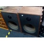 LARGE PAIR OF HI-FI SPEAKERS