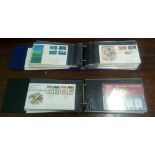 TWO ALBUMS OF GB FIRST DAY COVERS